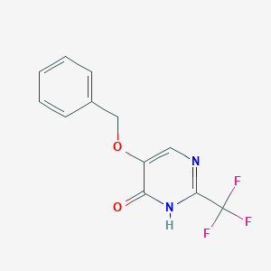 5-Benzyloxy-4-hydroxy-2-(trifluoromethyl)pyrimidine