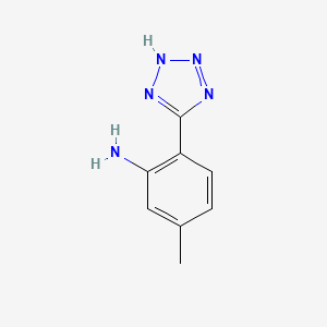 5-methyl-2-(1H-tetrazol-5-yl)aniline