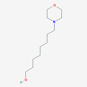 molecular formula C12H25NO2 B8302395 4-(8-Hydroxyoctyl)morpholine 