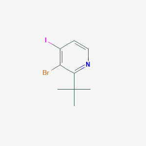 2-tert-Butyl-3-bromo-4-iodopyridine