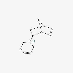 molecular formula C13H18 B8302414 2-(4-Cyclohexenyl)bicyclo(2.2.1)hept-5-ene CAS No. 4711-96-0