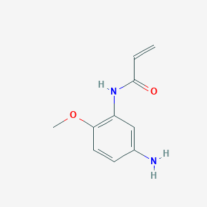 molecular formula C10H12N2O2 B8302417 N-(5-amino-2-methoxyphenyl)-acrylamide 