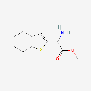 Methyl 2-amino-2-(4,5,6,7-tetrahydrobenzothiophen-2-yl)acetate