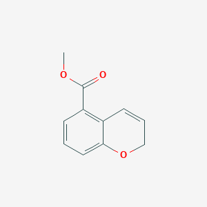 molecular formula C11H10O3 B8302568 2H-chromene-5-carboxylic acid methyl ester 