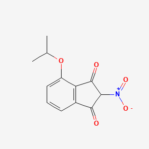4-Isopropyloxy-2-nitro-indane-1,3-dione
