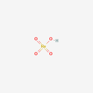 molecular formula HO4Re B083028 钨酸 CAS No. 13768-11-1