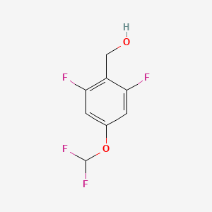 Benzenemethanol, 4-(difluoromethoxy)-2,6-difluoro-
