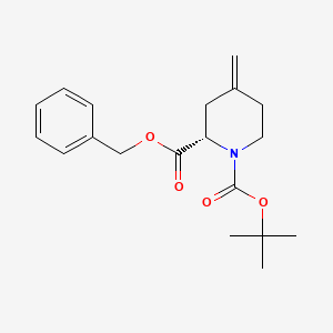 (S)-4-Methylene-piperidine-1,2-dicarboxylic acid 2-benzyl ester 1-tert-butyl ester