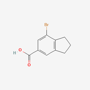 7-Bromoindane-5-carboxylic acid