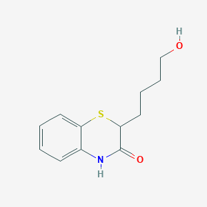 2-(4-hydroxybutyl)-2H-1,4-benzothiazin-3(4H)-one