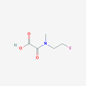 N-(2-fluoroethyl)-N-methyloxamic acid