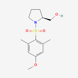 (S)-(1-(4-Methoxy-2,6-dimethylphenylsulfonyl)pyrrolidin-2-yl)methanol
