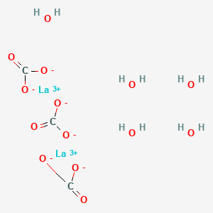 molecular formula C3H10La2O14 B8303350 Lanthanum(III) carbonate pentahydrate 