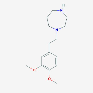 N-[2-(3,4-Dimethoxyphenyl)ethyl]homopiperazine