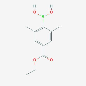 4-Ethoxycarbonyl-2,6-dimethylphenylboronic acid