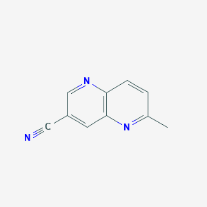 6-Methyl-[1,5]naphthyridine-3-carbonitrile