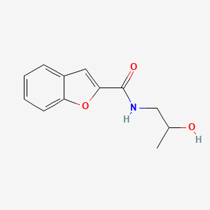 N-(2-hydroxypropyl)-1-benzofuran-2-carboxamide
