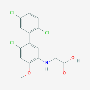 Glycine, N-(2',5',6-trichloro-4-methoxy[1,1'-biphenyl]-3-yl)-