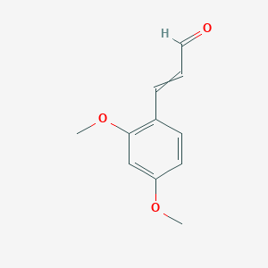 3-(2,4-dimethoxyphenyl)prop-2-enal