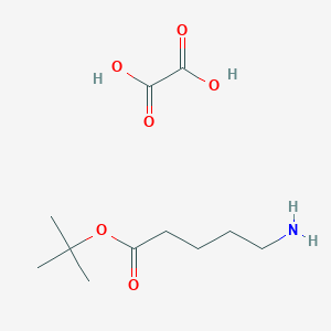 tert-butyl 5-aminopentanoate;oxalic acid