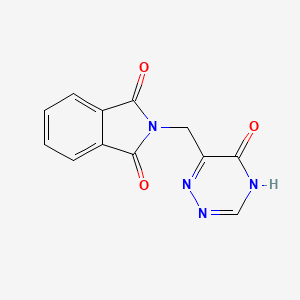 2-(5-Oxo-4,5-dihydro-[1,2,4]triazin-6-ylmethyl)isoindole-1,3-dione