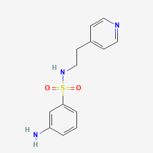 3-Amino-n-(2-pyridin-4-yl-ethyl)-benzenesulfonamide