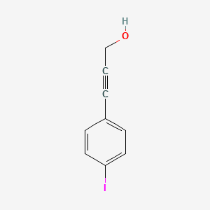 molecular formula C9H7IO B8303993 3-(4-Iodophenyl)-2-propyn-1-ol 