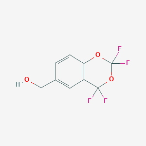 B8304047 4H-1,3-Benzodioxin-6-methanol, 2,2,4,4-tetrafluoro- CAS No. 936727-50-3