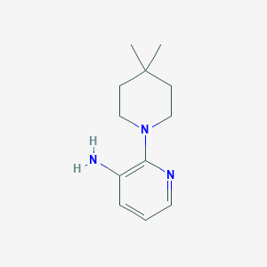 4,4-Dimethyl-3,4,5,6-tetrahydro-2H-[1,2']bipyridinyl-3'-ylamine