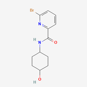 6-bromo-N-(trans-4-hydroxycyclohexyl)pyridine-2-carboxamide