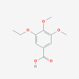 molecular formula C11H14O5 B8304423 3,4-Dimethoxy-5-ethoxybenzoic Acid 