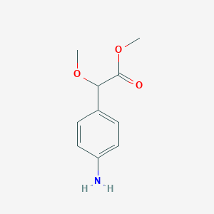 Methyl 2-(4-aminophenyl)-2-methoxyacetate