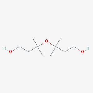molecular formula C10H22O3 B8304495 3,3'-Oxybis(3-methylbutan-1-ol) 