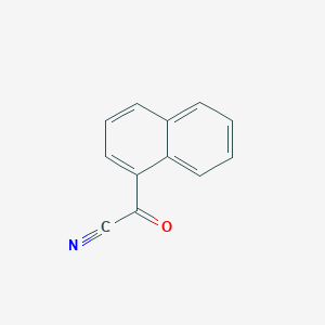 molecular formula C12H7NO B083046 1-萘甲酰氰化物 CAS No. 14271-86-4
