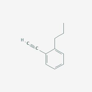 molecular formula C11H12 B8304663 Ethynyl-n-propylbenzene 