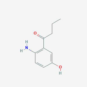 1-(2-Amino-5-hydroxyphenyl)-1-butanone