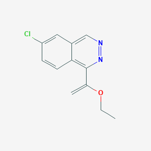 6-Chloro-1-(1-ethoxyvinyl) phthalazine