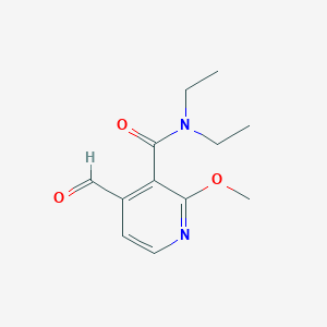 N,N-Diethyl-4-formyl-2-methoxynicotinamide