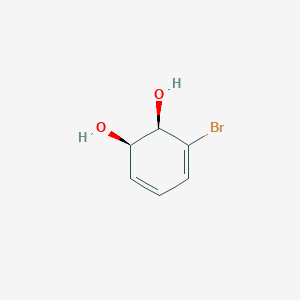 molecular formula C6H7BrO2 B8305174 3-Bromo-3,5-cyclohexadiene-1beta,2beta-diol 