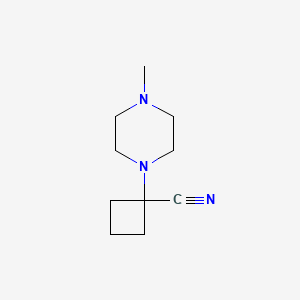 1-(4-Methyl-piperazin-1-yl)-cyclobutanecarbonitrile