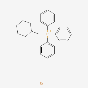 molecular formula C25H28BrP B8305385 (Cyclohexyl)methyltriphenylphosphonium Bromide 