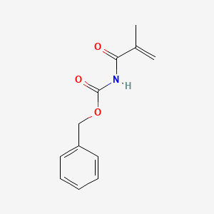 molecular formula C12H13NO3 B8305436 benzyl N-methacryloylcarbamate 