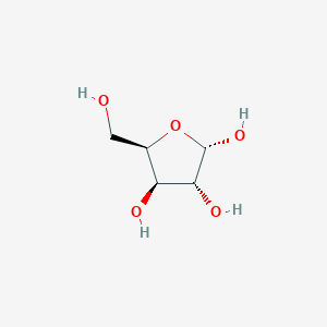 molecular formula C5H10O5 B083056 α-d-呋喃戊糖 CAS No. 14795-83-6