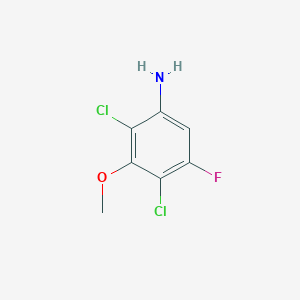 2,4-Dichloro-5-fluoro-3-methoxyaniline