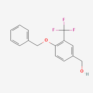 (4-Benzyloxy-3-trifluoromethylphenyl)methanol