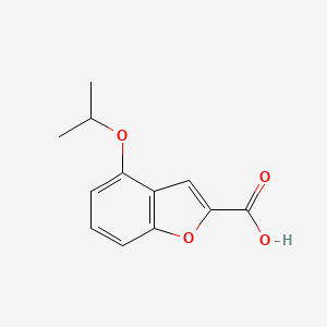 4-Isopropoxy-1-benzofuran-2-carboxylic acid