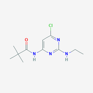 4-Pivaloylamino-6-chloro-2-ethylaminopyrimidine