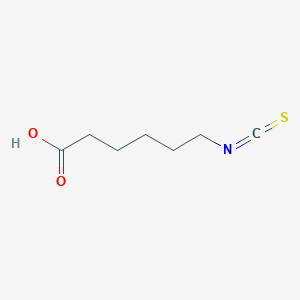 molecular formula C7H11NO2S B8306601 6-Isothiocyanatohexanoic acid 