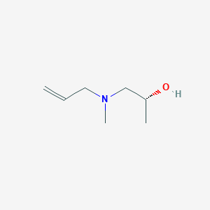 molecular formula C7H15NO B8306832 (2R)-1-[allyl(methyl)amino]propan-2-ol 