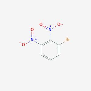 molecular formula C6H3BrN2O4 B8306855 1-Bromo-2,3-dinitrobenzene CAS No. 19613-76-4
